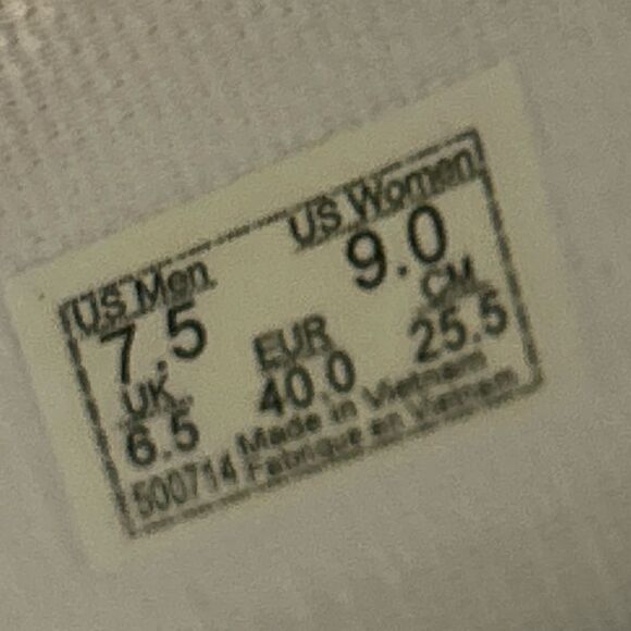 VANS Mary Jane white gold buckle shoes sneakers women’s 9 new - Picture 3 of 7